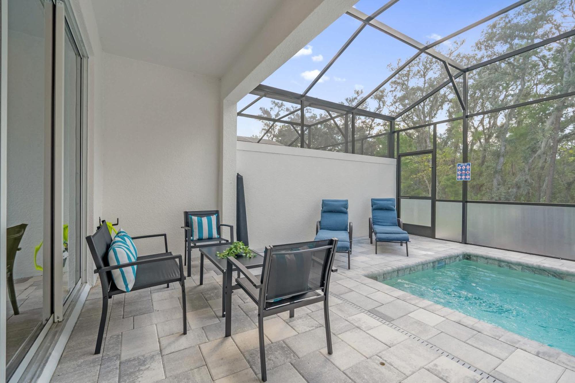 Upstay - Townhouse With Private Pool And Foosball Orlando Kültér fotó